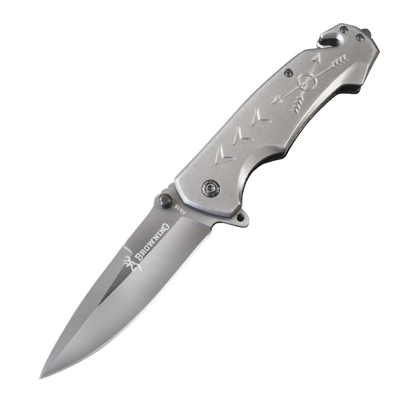 With a small knife folding a knife, a fruit knife and a spring steel tactical weapon, a knife and a delivery knife