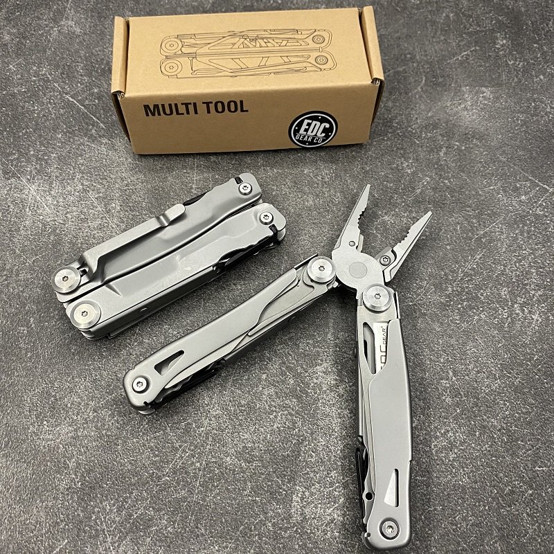 AN OUTDOOR FOLDING TOOL, 440 STAINLESS STEEL, CAMPING KNIFE, EDC MULTIPURPOSE SCISSORS