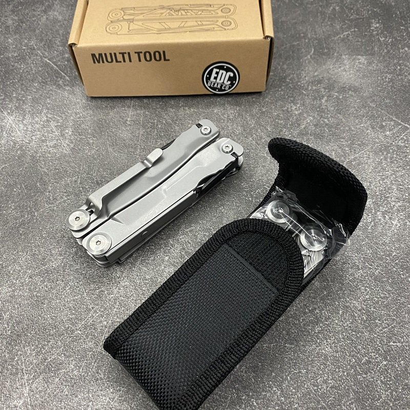 AN OUTDOOR FOLDING TOOL, 440 STAINLESS STEEL, CAMPING KNIFE, EDC MULTIPURPOSE SCISSORS