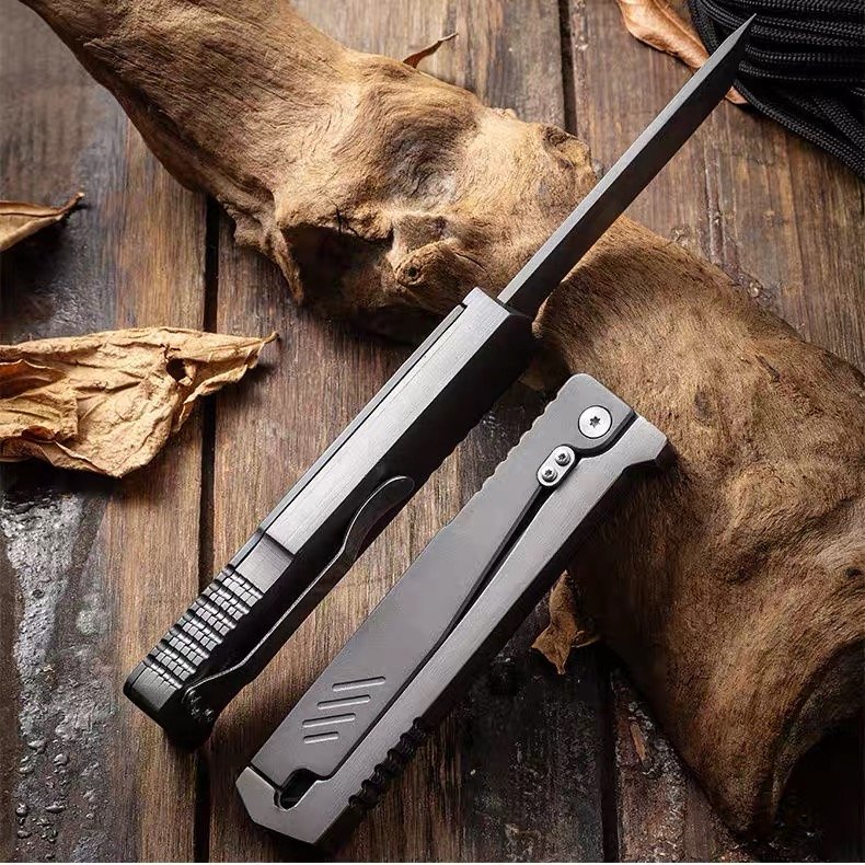 Folding knife and fruit knife with a thick, multipurpose knife camping with a sharp knife