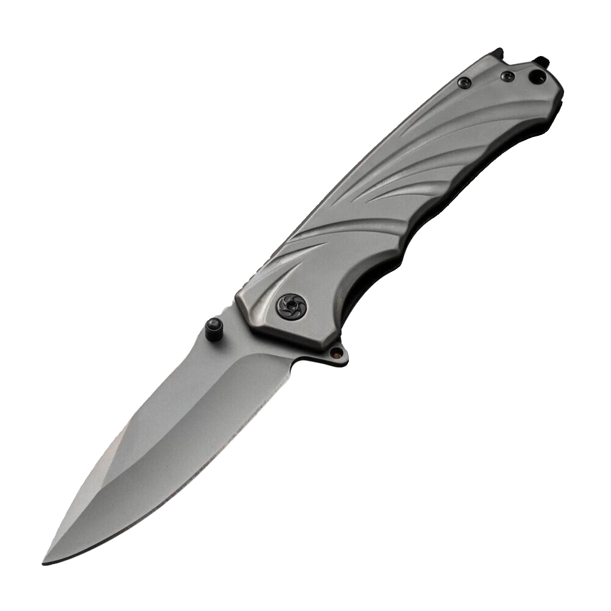 A pegged knife camping for a life, and a mini knife for protection was loaded with a high-heavy sharp fruit knife