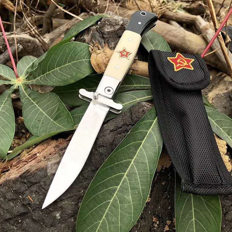 Cross-border Russian Federation small knife outside the house, folding of swords and swords of the patriots in the field