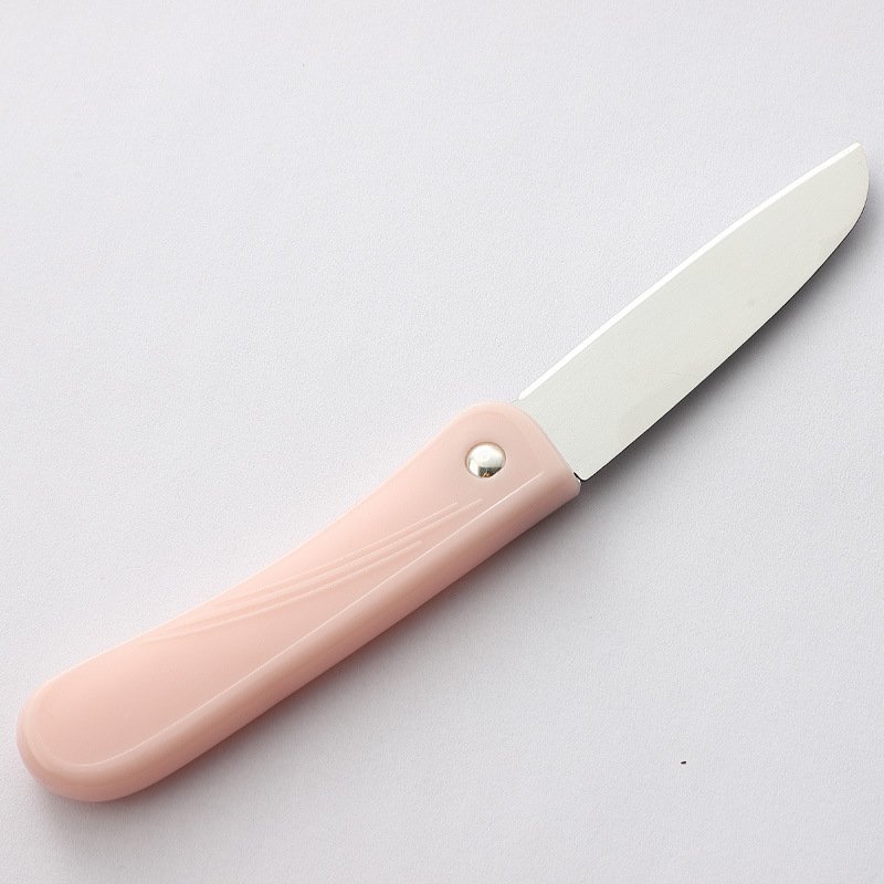 Portable kipper-skin cut fruit folding stainless steel camping with a very safe home office peeler