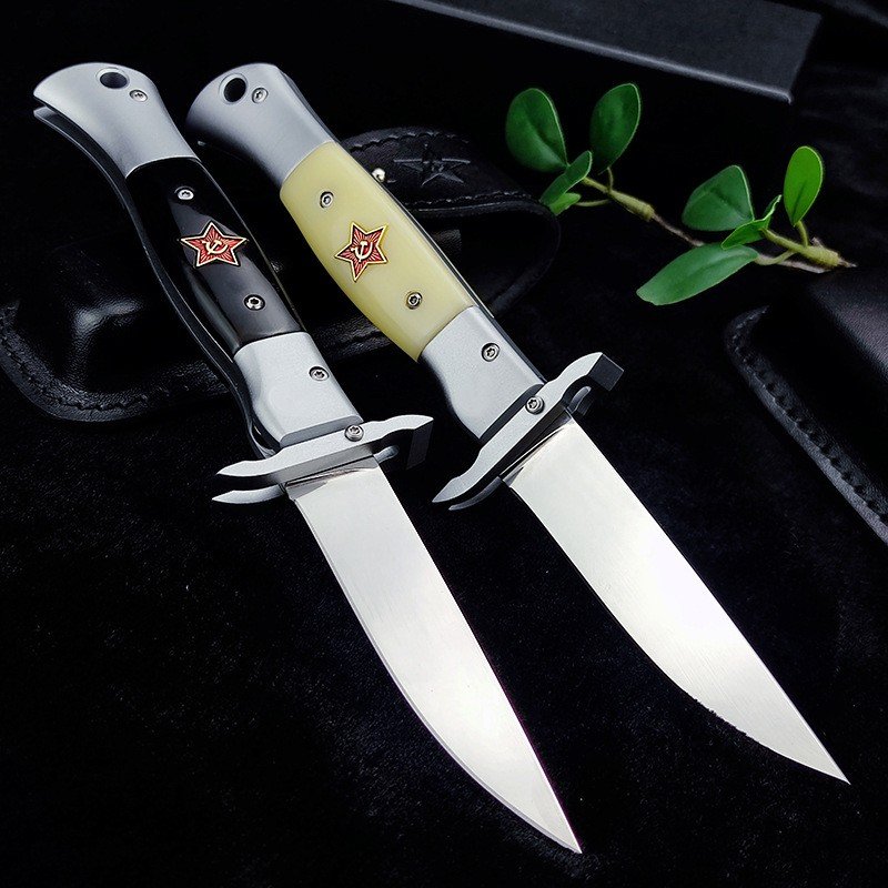 RUSSIAN FEDERATION 2ND GENERATION HOKC CAMP SURVIVAL OUTDOOR MULTIFUNCTIONAL EDC FOLDING BAG FRUIT KNIFE