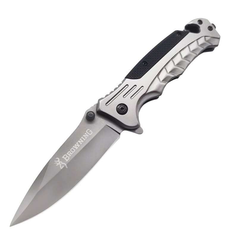 An exterior knife folding knife, a camping knife to export a collector's knife to travel home with a fruit knife