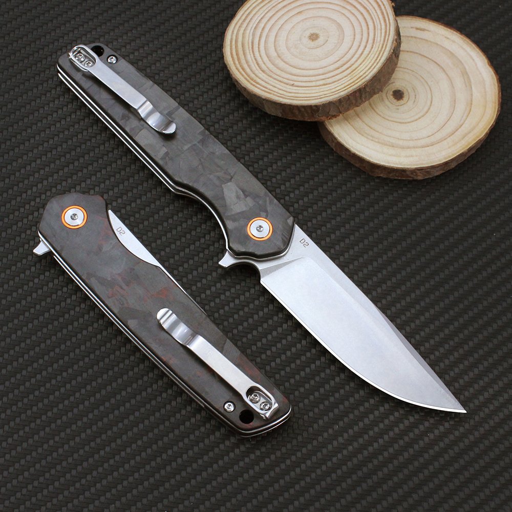 High-hard D2 steel outside of the house, edc, with a pairing knife, multi-purpose tool knife