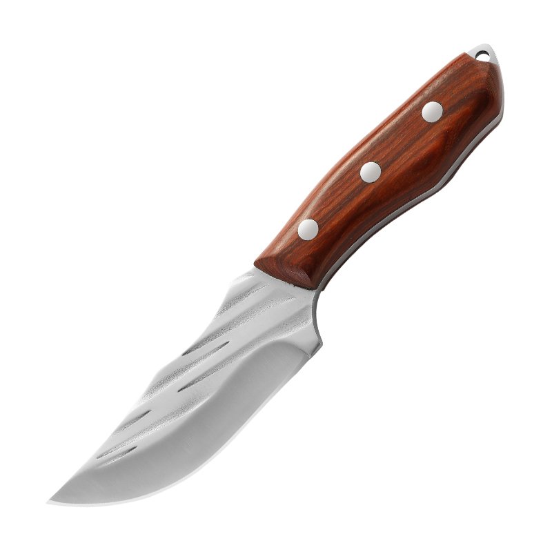 In the outdoors, it's easy to use a oxen and goat knife in a camp