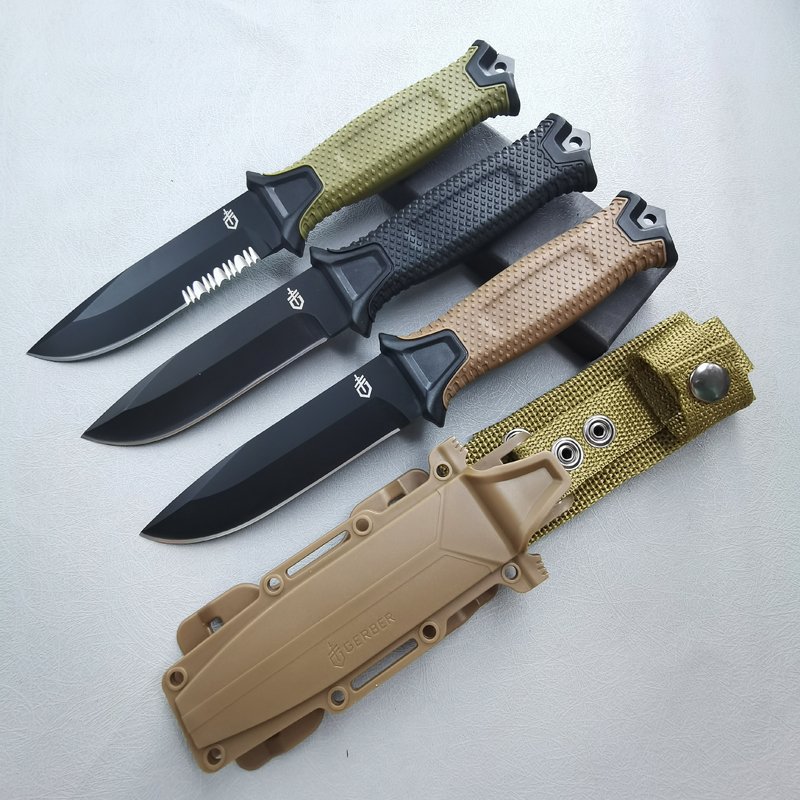 AN OPEN-DOOR EXPLORER, A SWISS TACTICAL KNIFE, BG, A CAMPING KNIFE WITH A DRAGON BLADE