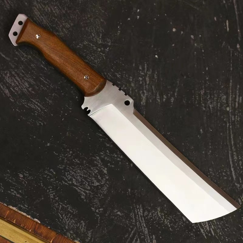 And in the wild, the machetes and chopsticks are used to camp in the mountains