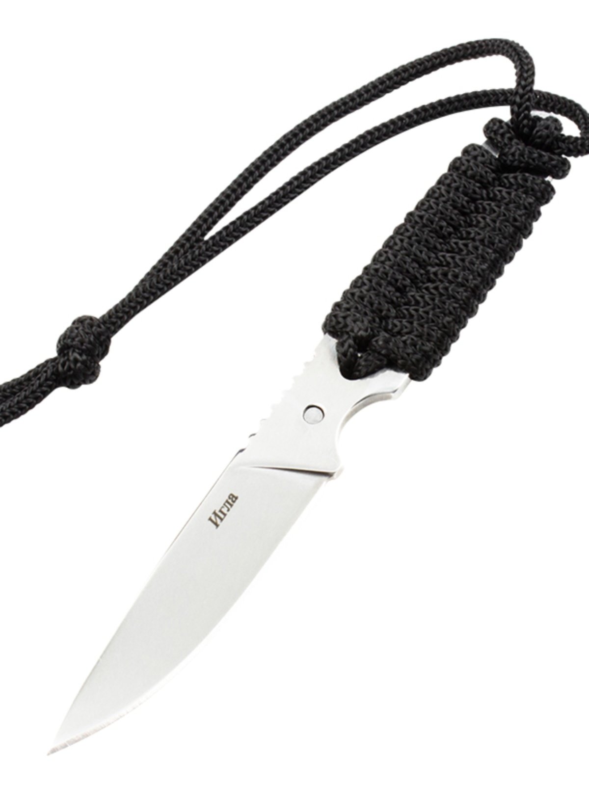 The camper's knife is so hard and so hard to survive in the wilderness