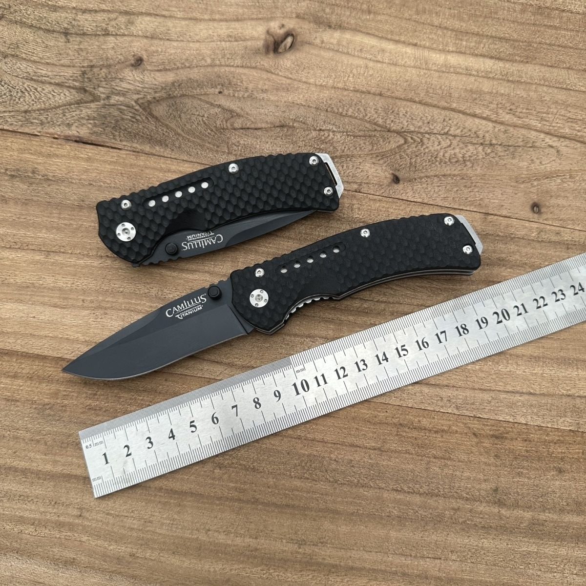 CAMELOUS AUS-8 MULTIPURPOSE FOLDING FRUIT KNIFE (WHITE BOX)