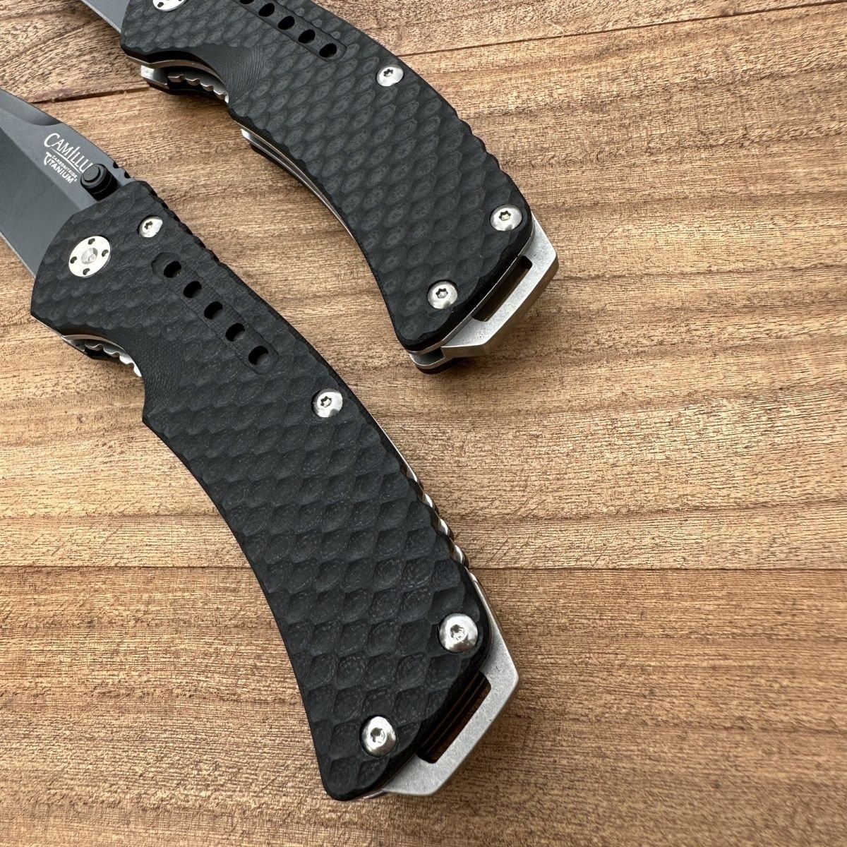 CAMELOUS AUS-8 MULTIPURPOSE FOLDING FRUIT KNIFE (WHITE BOX)