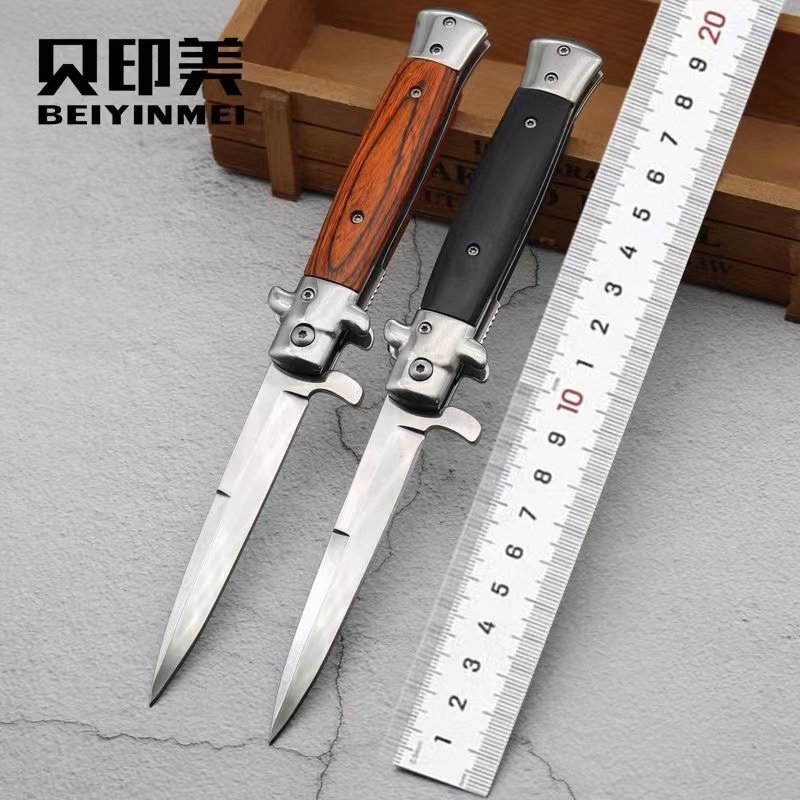 Japanese multi-purpose exterior folding knife camping, with fruit knife and field survival escorts, with a lot of small knives