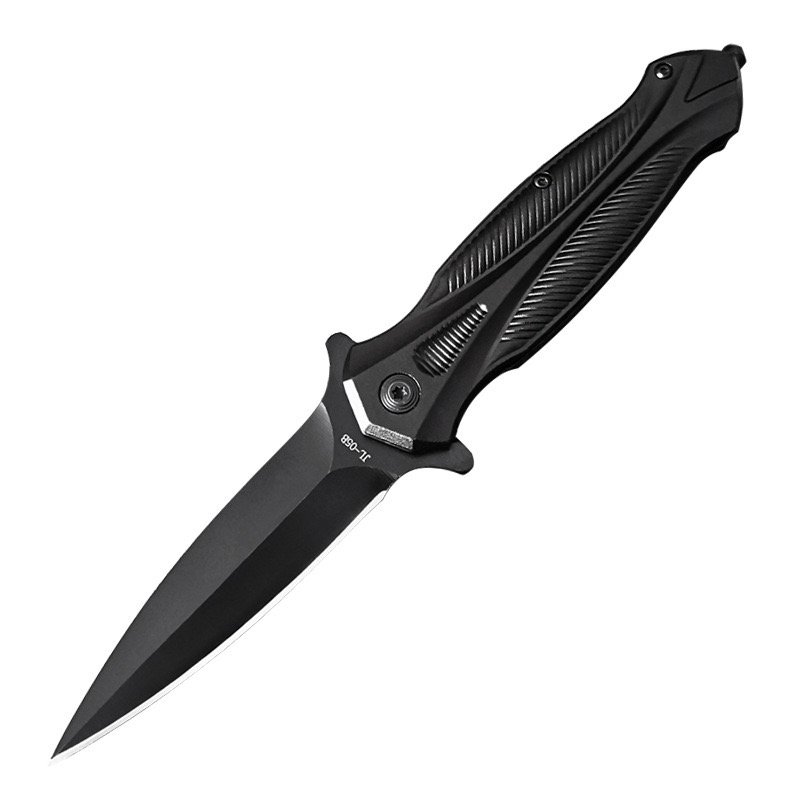 An outdoor tactical folding knife with a high-strength sharp defensive knife and a field survival equipment camping tool