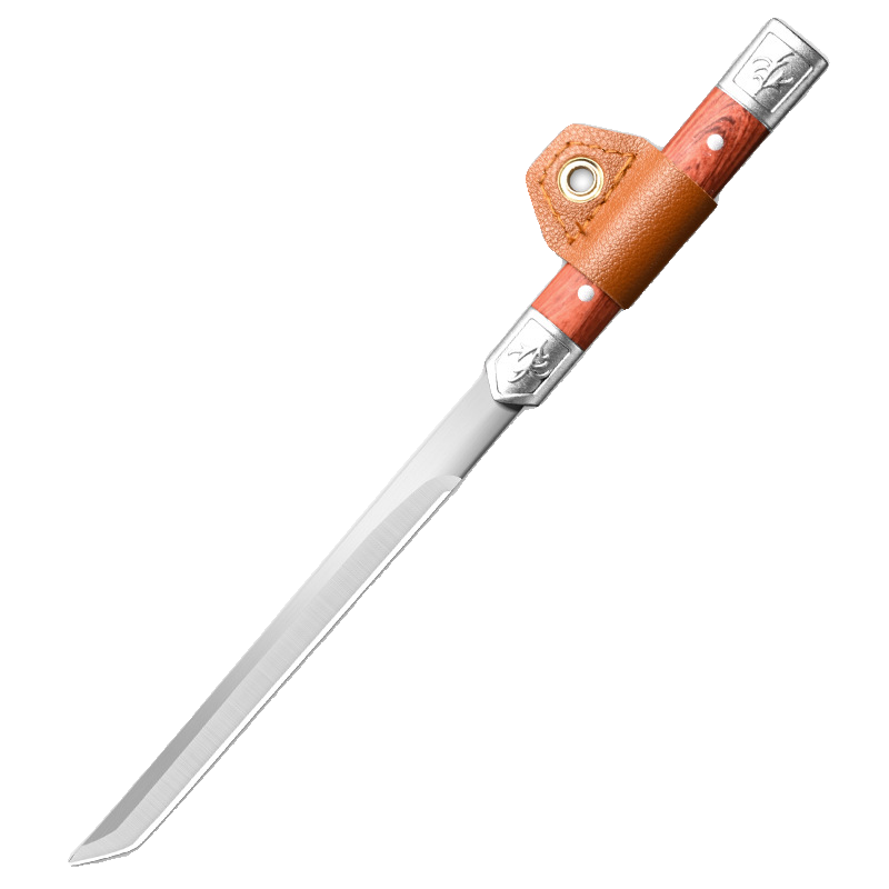 The family of high-heavy fruit knives eats a meat knife with a sharp and sharp knife