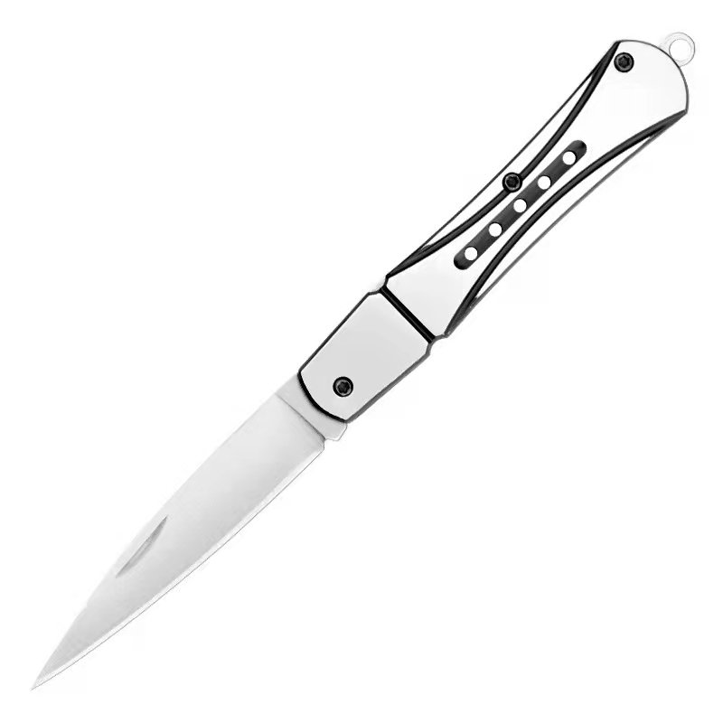 The stainless steel little knife is so sharp, it's a folding knife, it's handing over the box and the key to the fruit knife
