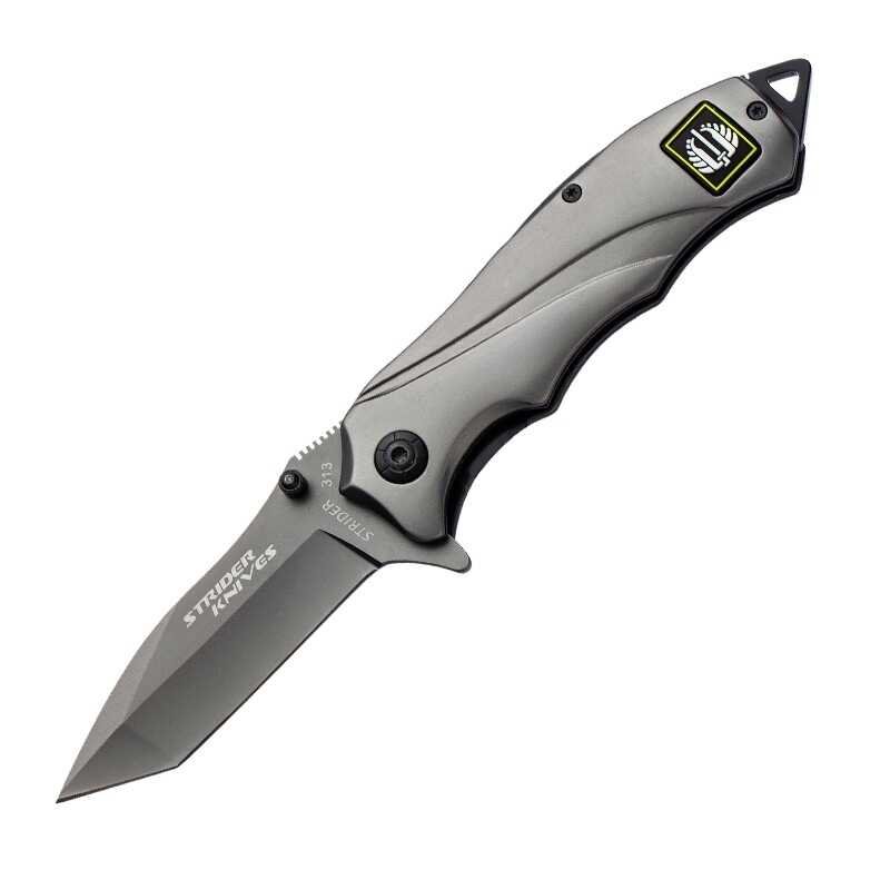 A multi-purpose folding knife for an outdoor excursion, a high-strength camp roasted fruit knife and a body-proof knife