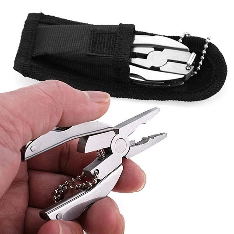 Multi-purpose tool pliers folding the mini-operate, multi-tool knife pliers