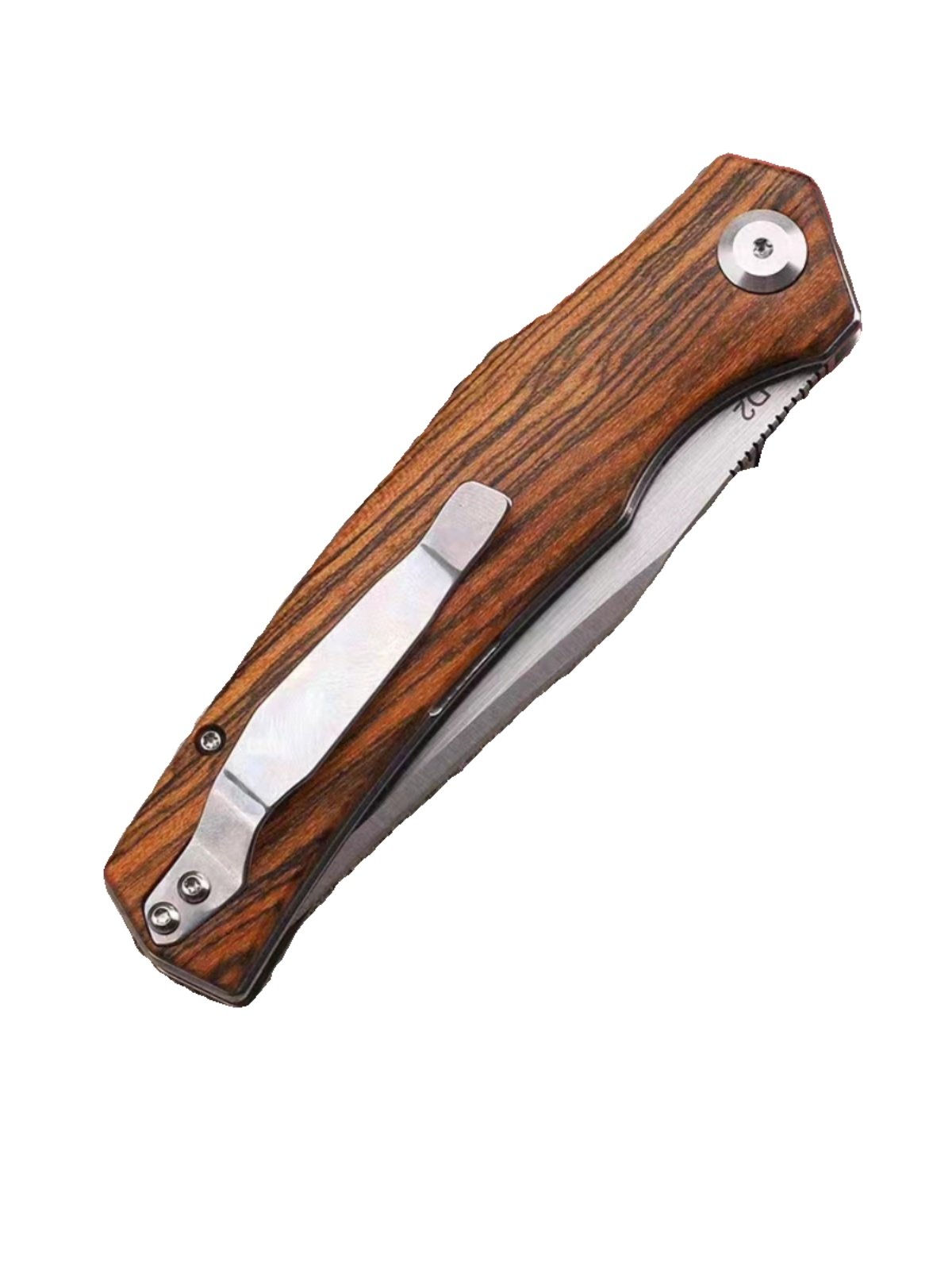 HIGH-HARD D2 STEEL FIELD STEEL KNIFE EDC PORTABLE FOLDING KNIFE FOR PROTECTION OF BODY BLADES