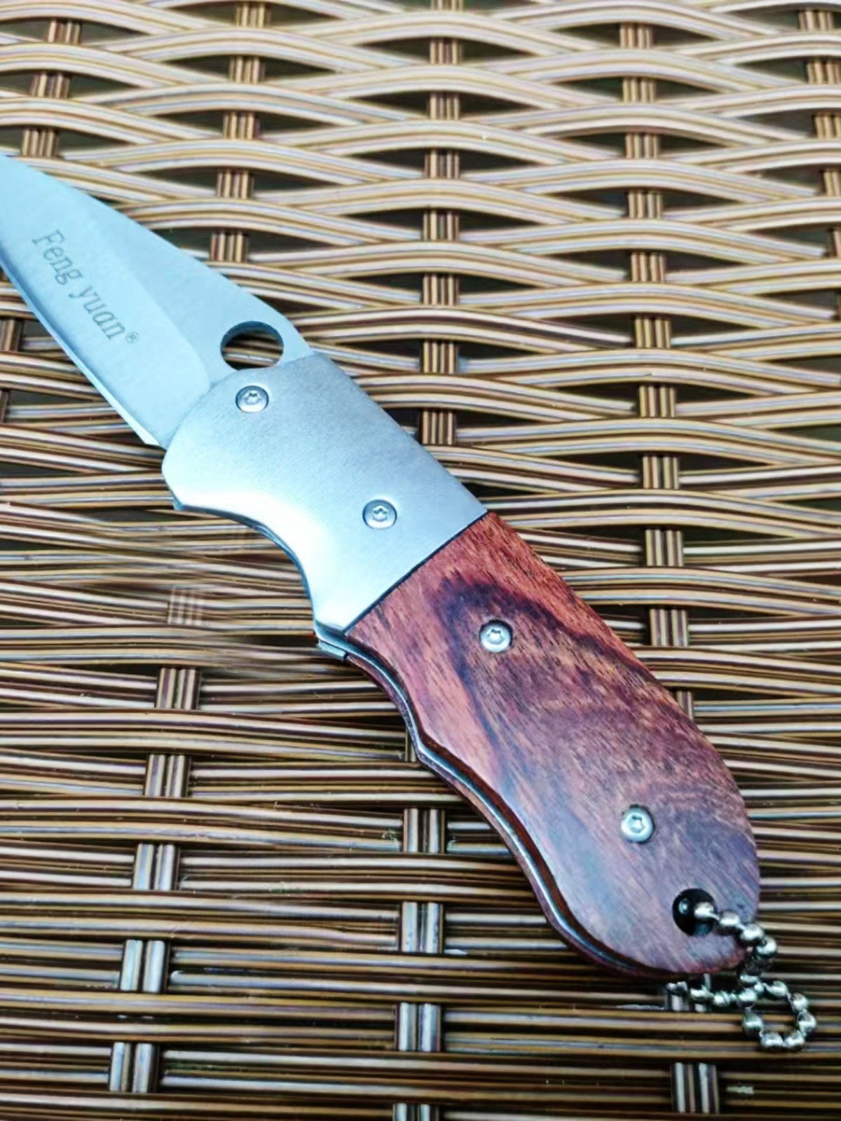 OPEN-AIR STAINLESS STEEL F112 WITH MULTI-PURPOSE, HIGH-STRENGTH MINI-COLLAR BLADES CAMPING IN THE FIELD AND FOLDING KNIVES
