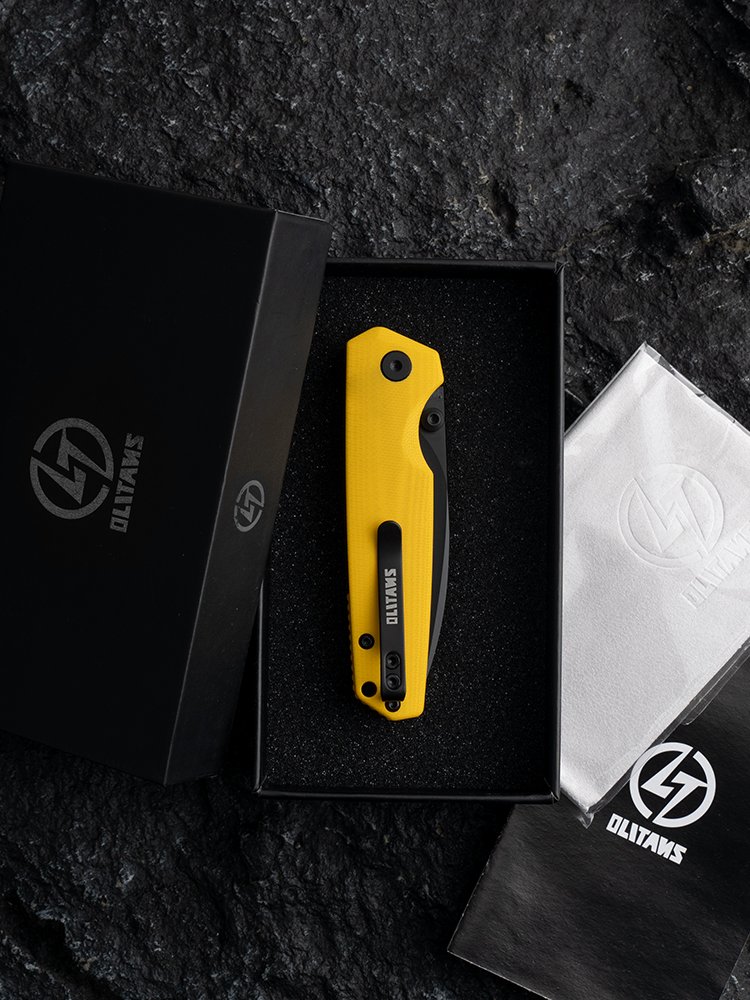 LIGHTNING PLANET 14C28N FOLDS THE SHANTWICK STEEL EDC OUTSIDE, WITH A FRUIT KNIFE