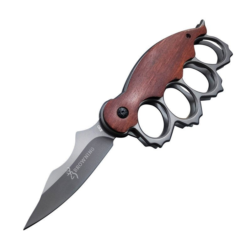 Tiger-finger-pistol tactics to fold a multi-purpose machete for escape fruit knife for export