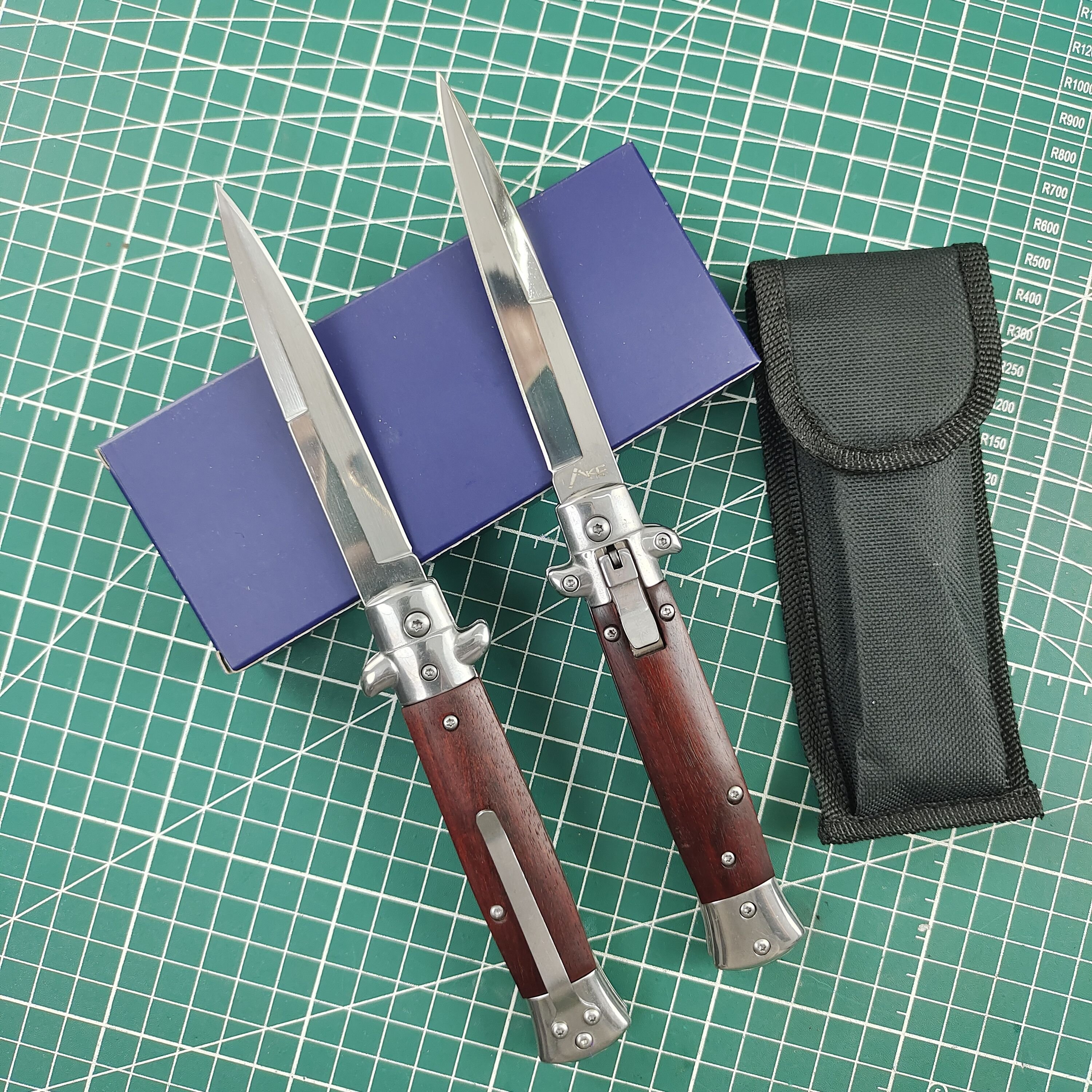 F.A.69 GOES WITH A PAIR OF KNIVES TO CAMP OUT