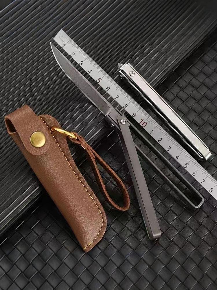 M390 MECHANICAL FOLDING OF A FRUIT KNIFE WITH A GUACAMOLE KNIFE OUTSIDE THE HOUSE WITH A SHARP, HARD DELIVERY KNIFE