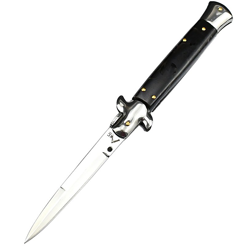 an outdoor folding knife kc mafia csgo cold weapon with a knife and a knife to protect it from