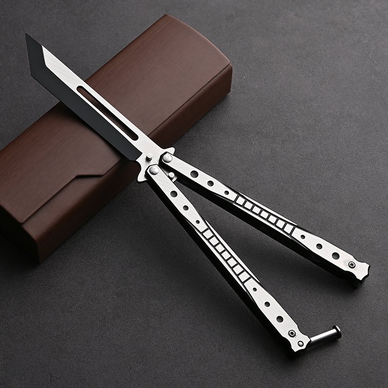 u.s. imported butterflies knife csgo unscrewd to practice to protect against toy-scattered toy, steel-style new hands