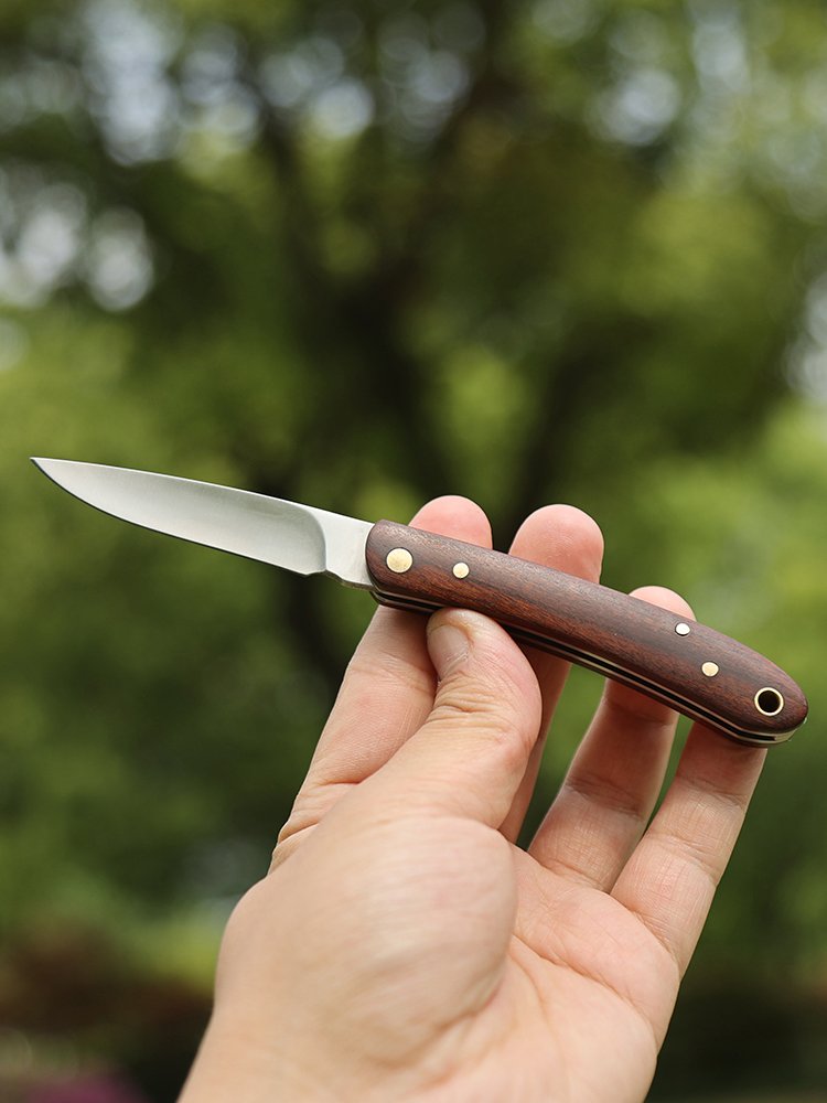 G & B, WITH A JAPANESE FRUIT KNIFE FOLDING WITH A PICNIC CAMPING WITH A RUSTY STEEL GUACAMOLE