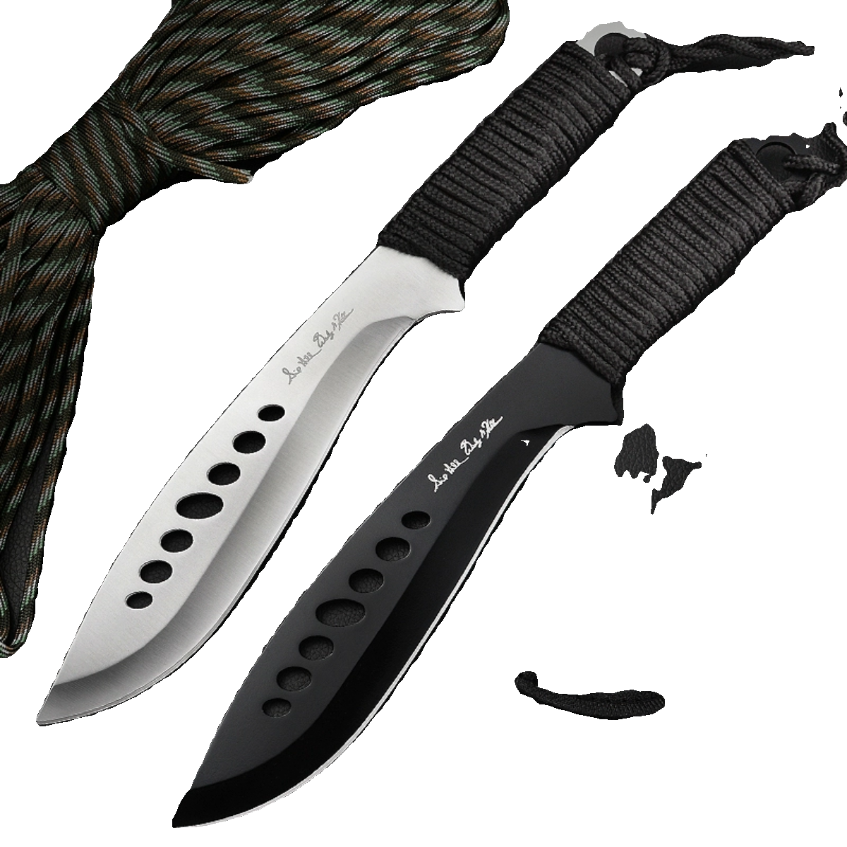 DIRECT FIELD CAMP FOR LIFE WITH A D2 STEEL KNIFE WITH A KNIFE TO DEFEND HIMSELF