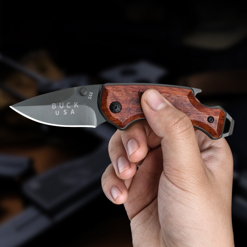 new open-air knife, with a small field cleaver and a multipurpose fruit knife