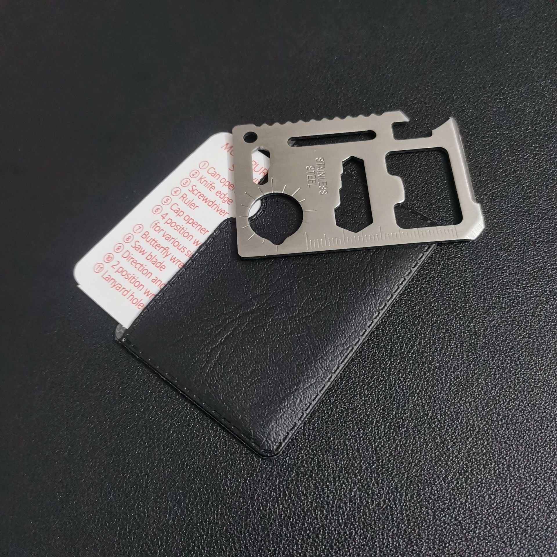 Customize multi-purpose tool card field tool multi-purpose Swiss Army knife survival card knife