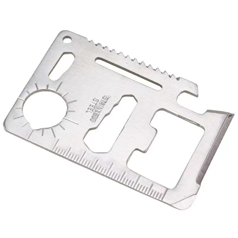 Customize multi-purpose tool card field tool multi-purpose Swiss Army knife survival card knife