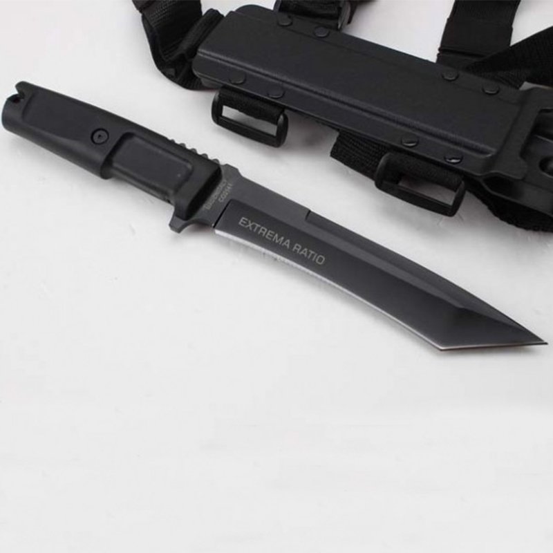 The extreme force of Boi's life-saving knife, Blackmamba's protection