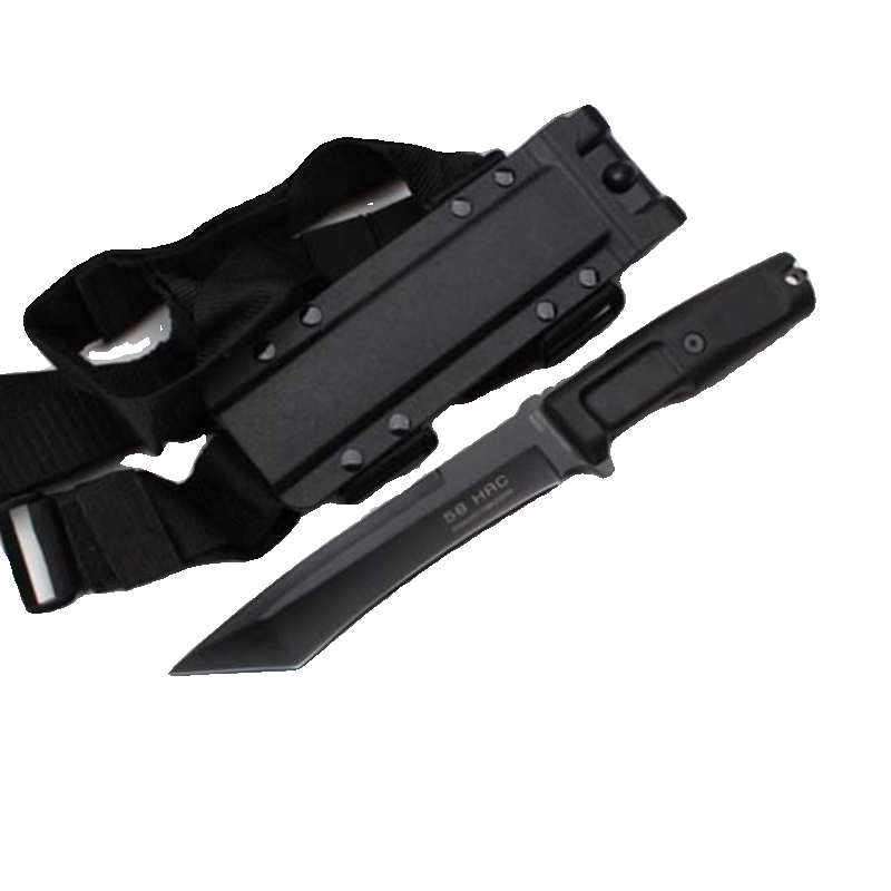 The extreme force of Boi's life-saving knife, Blackmamba's protection