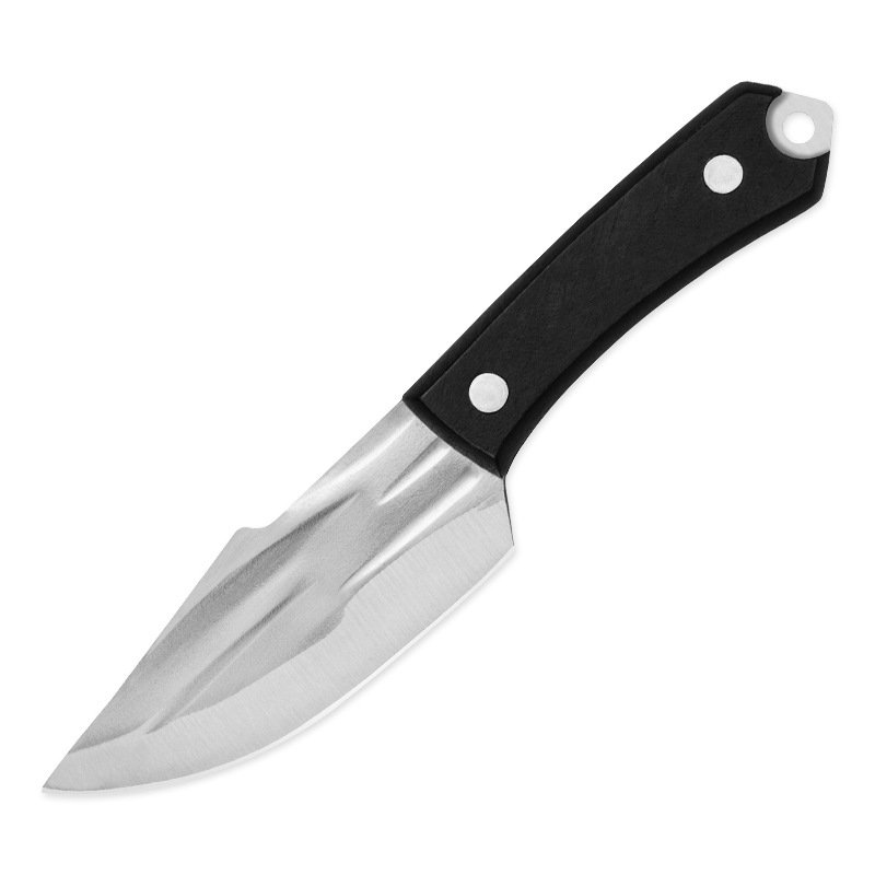 A hand-to-hand wretcher eats a meat knife, and the family uses a sharp, outdoor fruit knife, a multi-purpose skewer