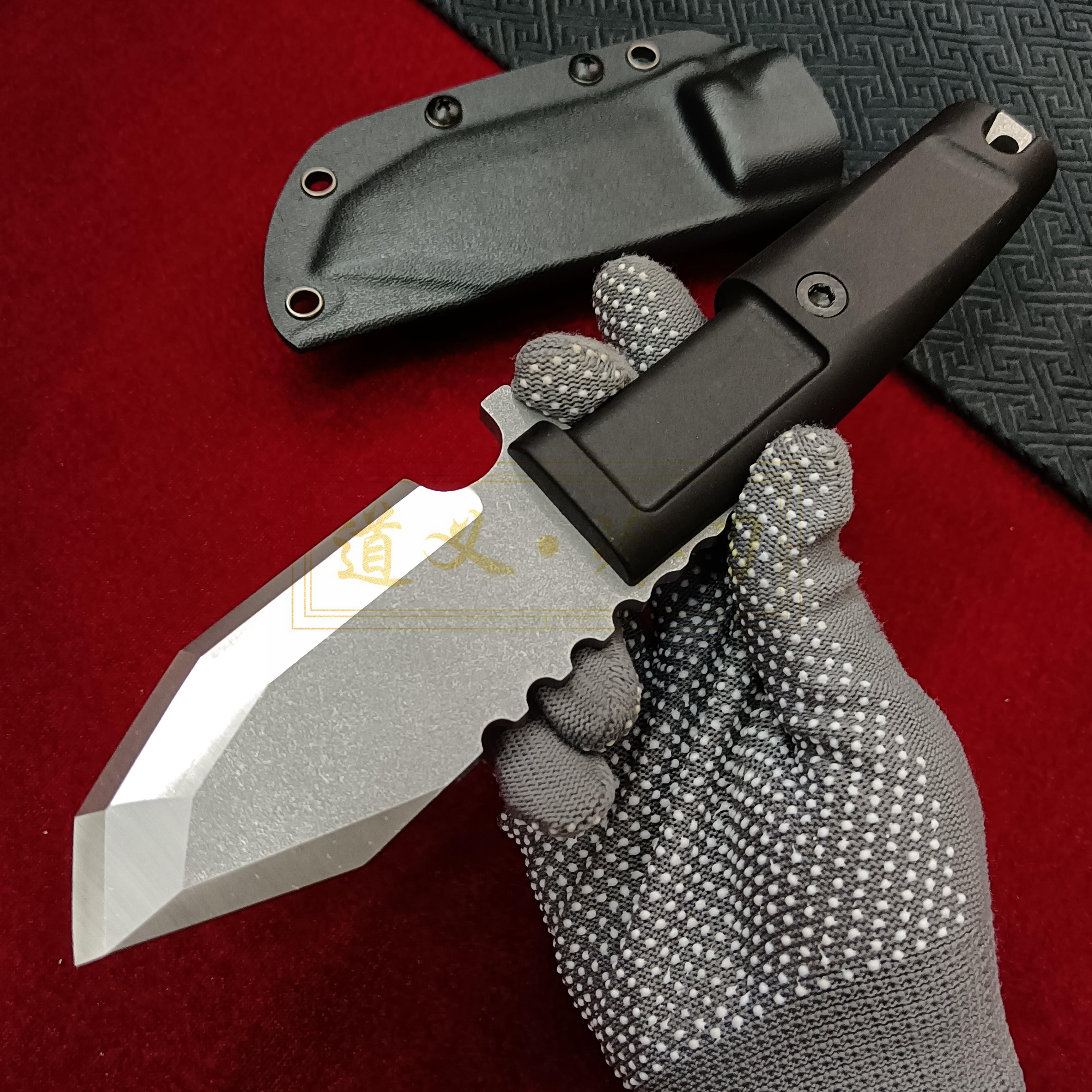 IMPORTED N690 STEEL FIELDINGS WITH A HIGH-HEAVY STRAIGHT KNIFE