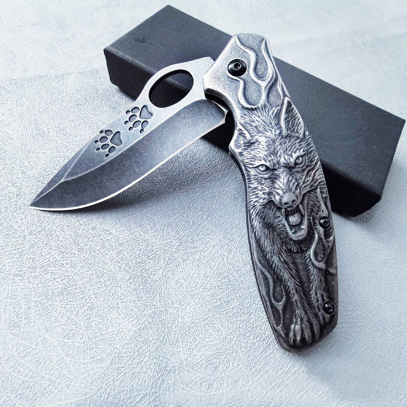 A man's knife for a steel field, a blade for a sharp defensive knife, a cold-armed camping kit