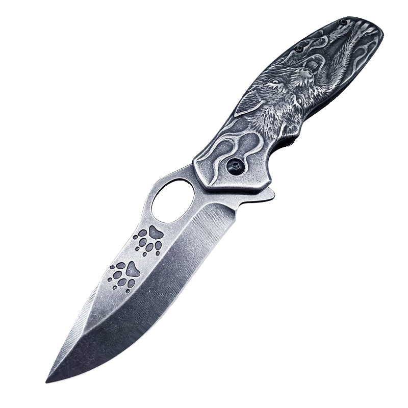 A man's knife for a steel field, a blade for a sharp defensive knife, a cold-armed camping kit