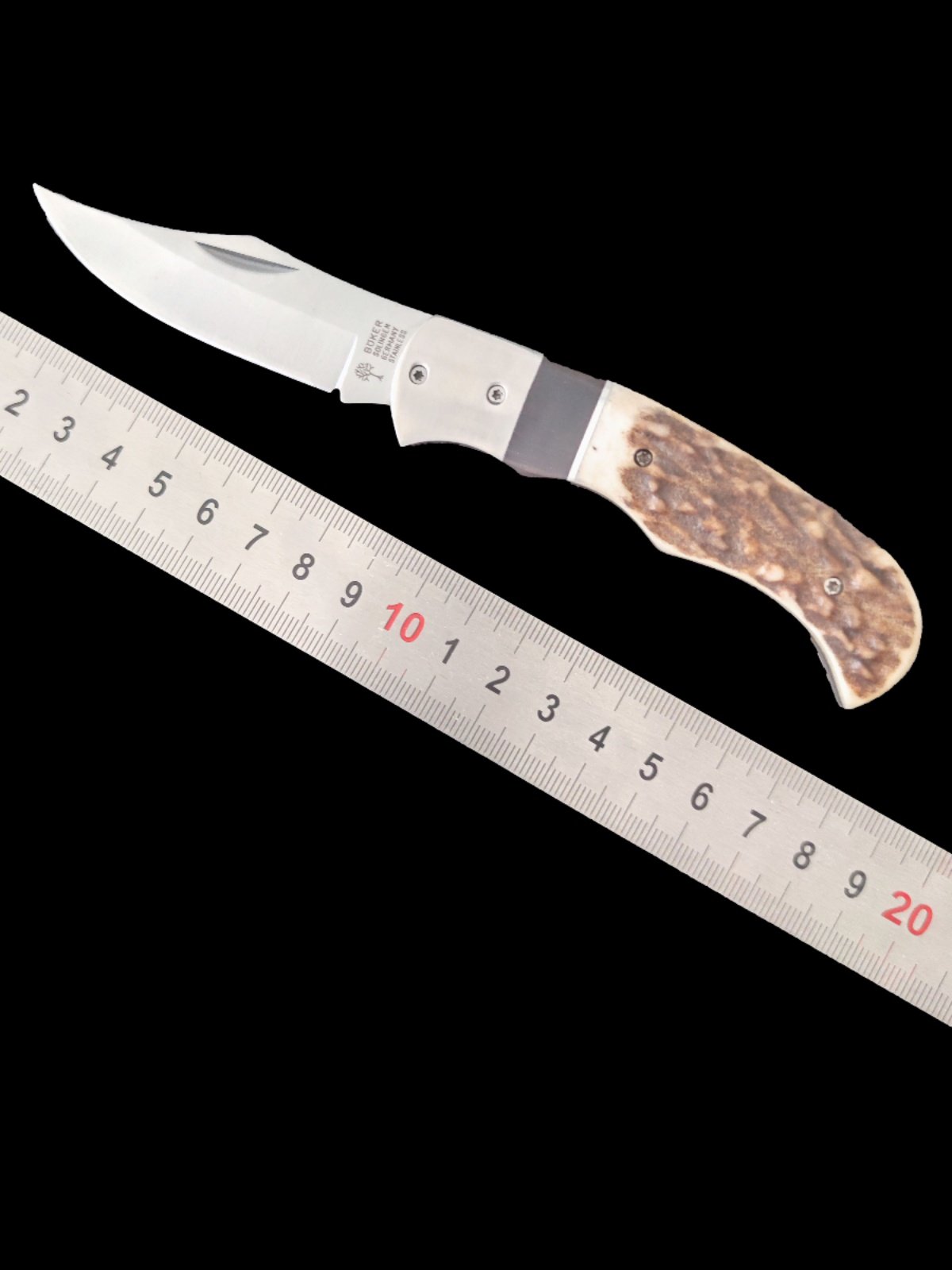 EDC CAMPING TOOL FOR COPPER MAGS AND STEEL CATTLE IN DAMASCUS WITH A POCKET KNIFE AND AN OUTSIDE KNIFE