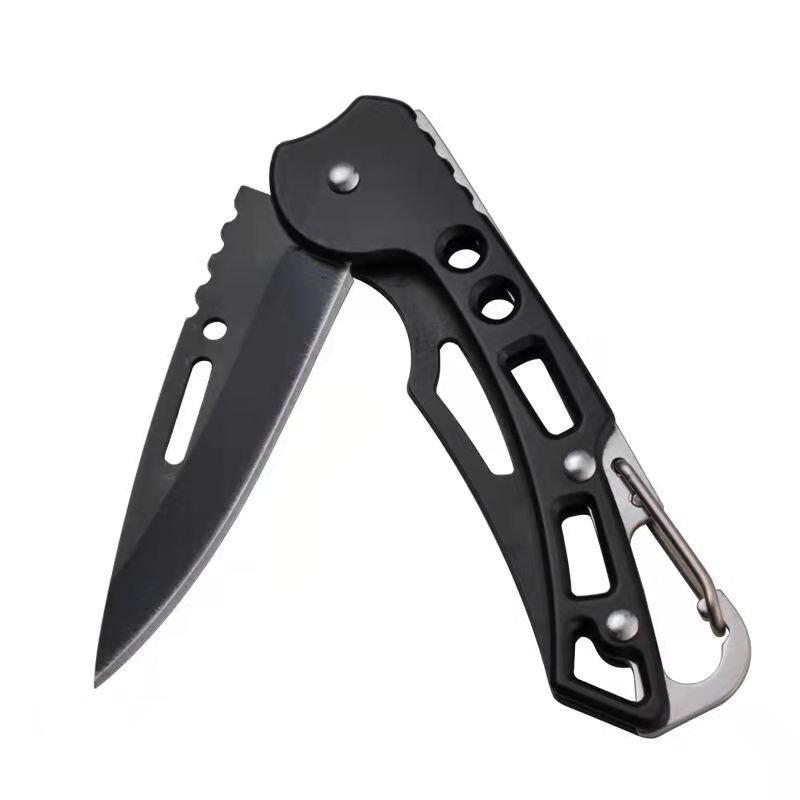 Camping for an out-of-home emergency knife, mini-stabbing, body-protective knife, to facilitate the folding of the key to the knife