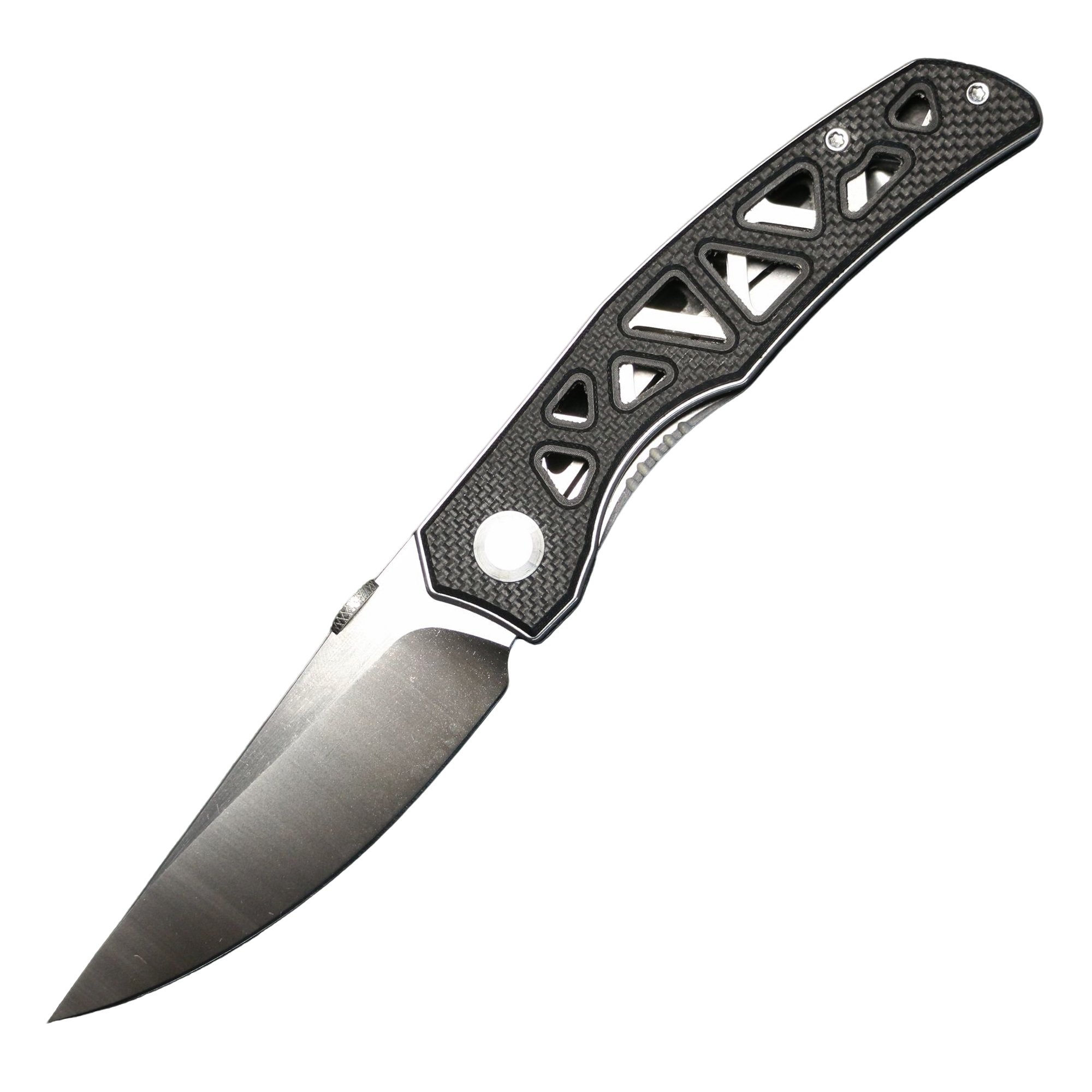 THE D2 STEEL OUTLET OF THE FOLDING KNIFE USED A LOT OF POCKET KNIVES TO SURVIVE OUTSIDE OF THE BUILDING