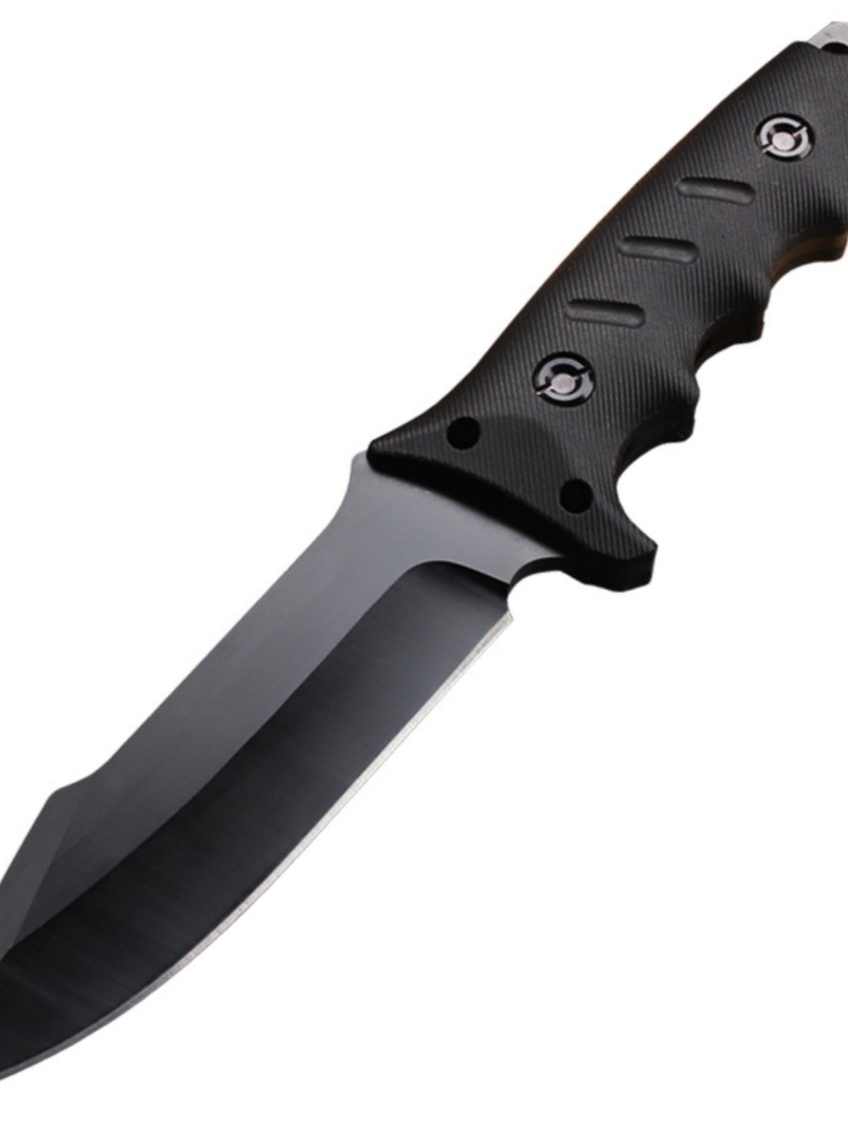 A FIELD CAMPER WITH A K-SHIRT AND AN EDC KNIFE WITH A HAND-HELD KNIFE TO SURVIVE