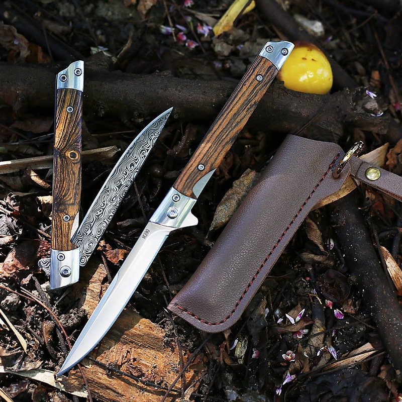 The camper had a knife and a knife and a knife