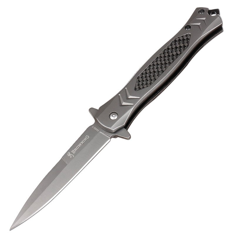An outdoor knife, a multi-purpose folder, a high-strength knife and a fruit knife for the camping tools