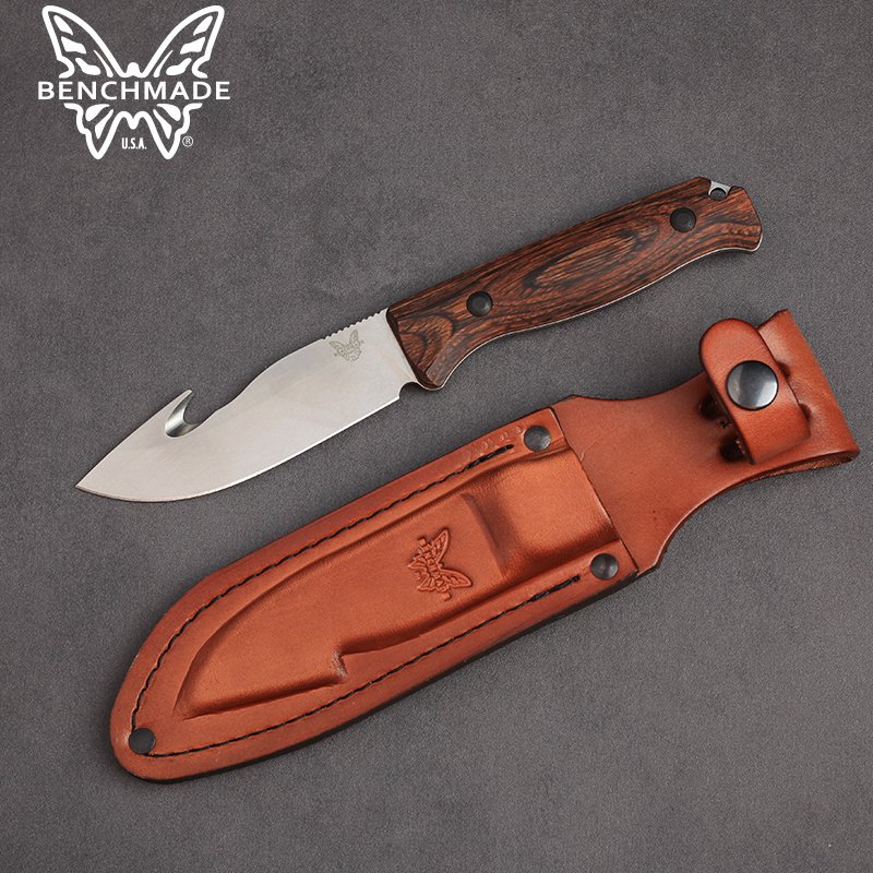 Butterfly Benchmade, United States, imported real, straight knife, camping for an excursion s30V steel 15004