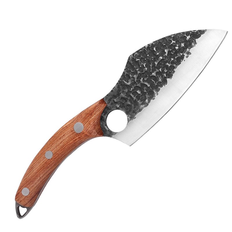 A field cook with a high-strength cleaver, a fruit cleaver, a meat cleaver, and a knife with a knife