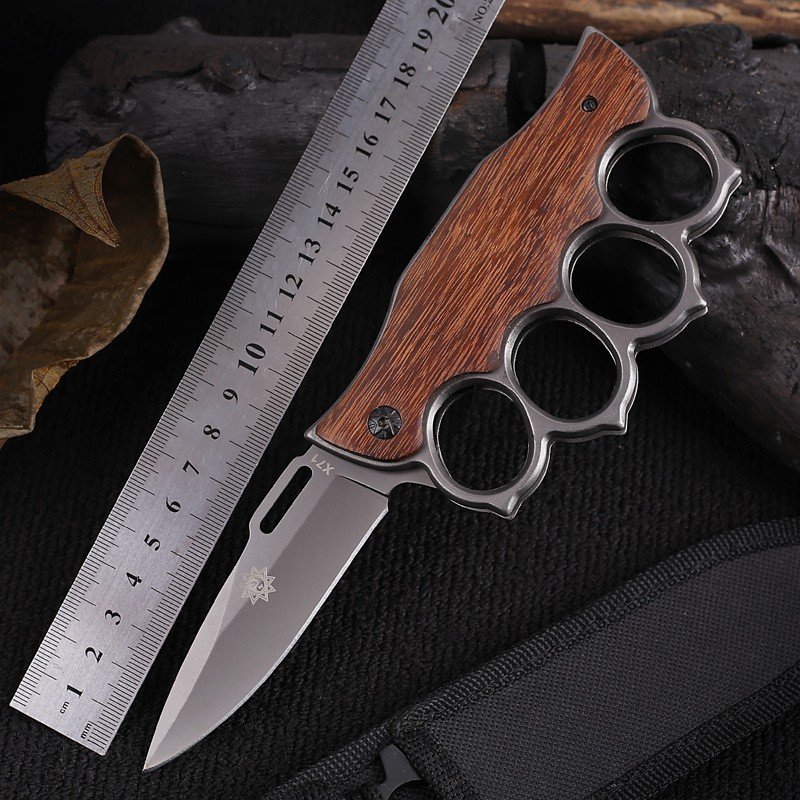 high-strength camping knife,b multi-purpose field survival knife